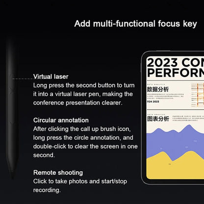 Original Xiaomi Focus Stylus Pen for Xiaomi Mi Pad 6 Max 14 / Xiaomi Pad 6S Pro 12.4 - Stylus Pen by Xiaomi | Online Shopping South Africa | PMC Jewellery