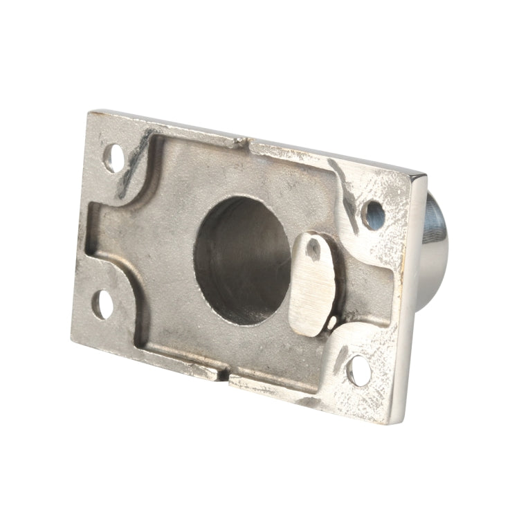 A8767 Ship / Yacht 316 Stainless Steel 90 Degree Square Tube Holder with Screws + Wrench(Silver) - Marine Accessories & Parts by PMC TechLife | Online Shopping South Africa | PMC TechLife | Buy Now Pay Later Mobicred