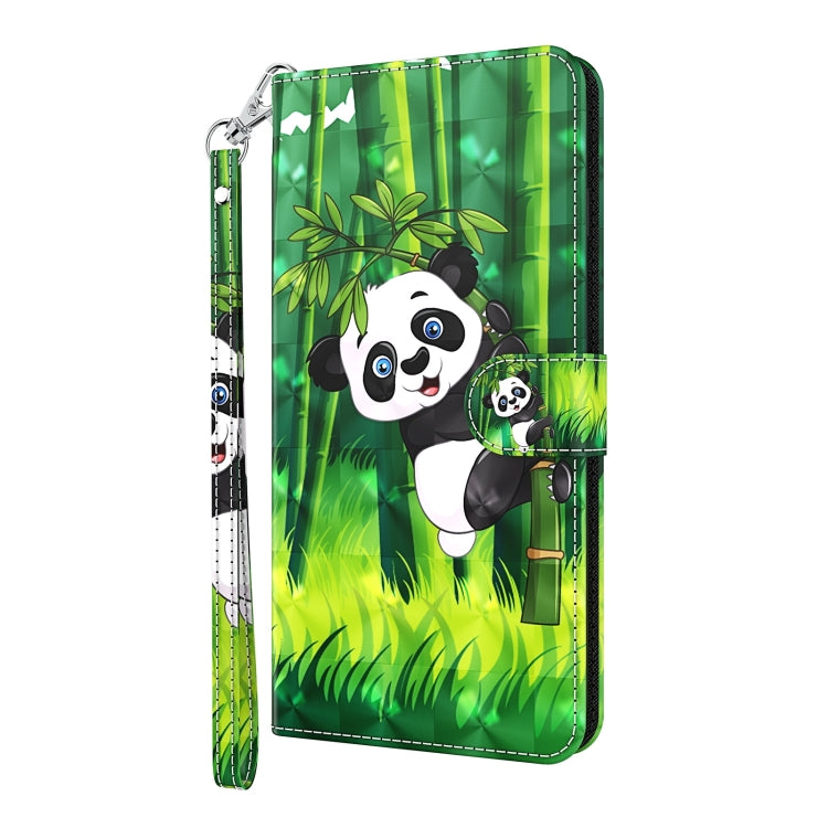 For Xiaomi Redmi Note 13 Pro 5G 3D Painting Pattern Flip Leather Phone Case(Bamboo Panda) - Note 13 Pro Cases by PMC Jewellery | Online Shopping South Africa | PMC Jewellery | Buy Now Pay Later Mobicred