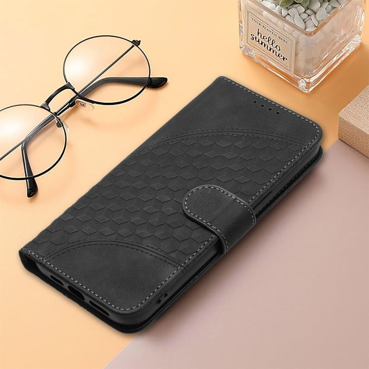 For Google Pixel 9 YX0060 Elephant Head Embossed Phone Leather Case with Lanyard(Black) - Google Cases by PMC Jewellery | Online Shopping South Africa | PMC Jewellery | Buy Now Pay Later Mobicred