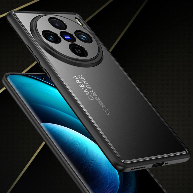For vivo X100 Pro Frosted Metal Phone Case(Gold) - free shipping - PMC TechLife - Order now!