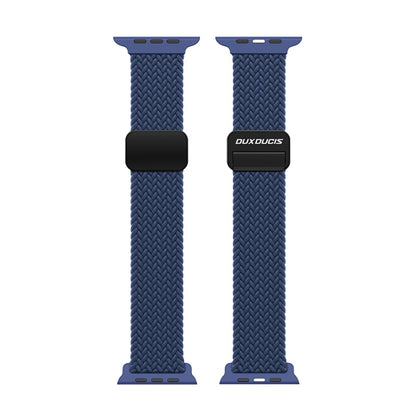 For Apple Watch Series 9 41mm DUX DUCIS Mixture Pro Series Magnetic Buckle Nylon Braid Watch Band(Rainbow) - Watch Bands by DUX DUCIS | Online Shopping South Africa | PMC Jewellery | Buy Now Pay Later Mobicred