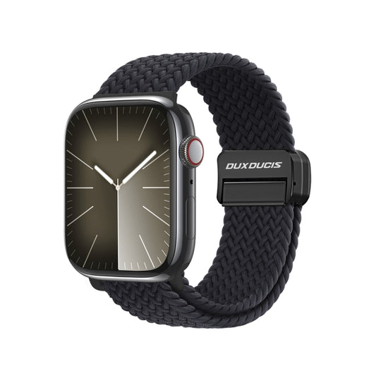 For Apple Watch Series 5 40mm DUX DUCIS Mixture Pro Series Magnetic Buckle Nylon Braid Watch Band(Midnight) - Watch Bands by DUX DUCIS | Online Shopping South Africa | PMC Jewellery | Buy Now Pay Later Mobicred