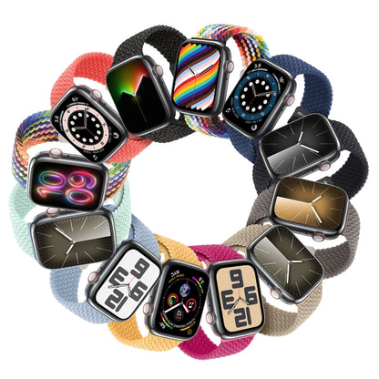 For Apple Watch Series 3 42mm DUX DUCIS Mixture Pro Series Magnetic Buckle Nylon Braid Watch Band(Rainbow) - Watch Bands by DUX DUCIS | Online Shopping South Africa | PMC Jewellery | Buy Now Pay Later Mobicred