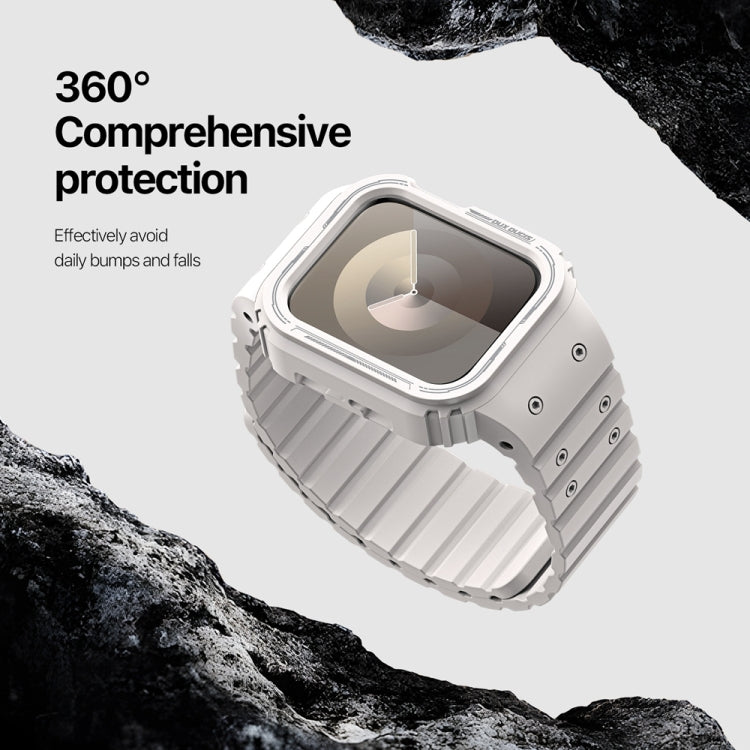 For Apple Watch SE 2023 44mm DUX DUCIS OA Series Integrated Magnetic Watch Band(Starlight) - Watch Bands by DUX DUCIS | Online Shopping South Africa | PMC Jewellery | Buy Now Pay Later Mobicred