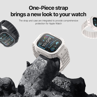 For Apple Watch Ultra 2 49mm DUX DUCIS OA Series Integrated Magnetic Watch Band(Starlight) - Watch Bands by DUX DUCIS | Online Shopping South Africa | PMC Jewellery | Buy Now Pay Later Mobicred