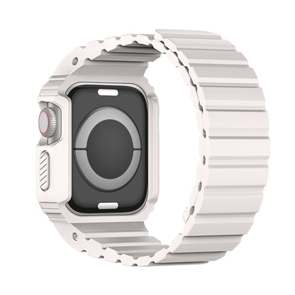 For Apple Watch Series 8 45mm DUX DUCIS OA Series Integrated Magnetic Watch Band(Starlight) - Watch Bands by DUX DUCIS | Online Shopping South Africa | PMC Jewellery | Buy Now Pay Later Mobicred