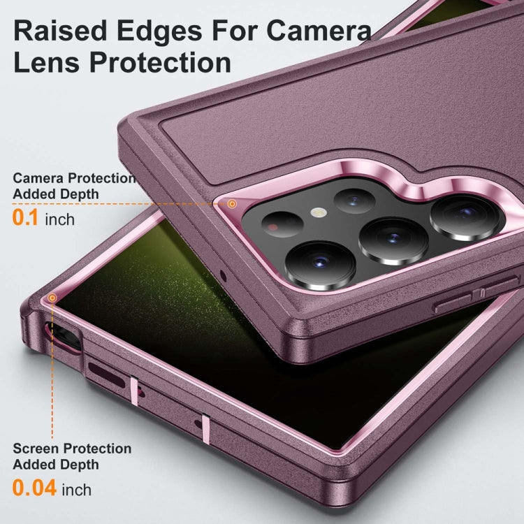 For Samsung Galaxy S24 Ultra 5G Life Waterproof Rugged Phone Case(Purple + Pink) - Galaxy S24 Ultra 5G Cases by PMC TechLife | Online Shopping South Africa | PMC TechLife