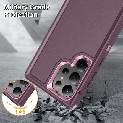 For Samsung Galaxy S24 Ultra 5G Life Waterproof Rugged Phone Case(Purple + Pink) - Galaxy S24 Ultra 5G Cases by PMC Jewellery | Online Shopping South Africa | PMC Jewellery