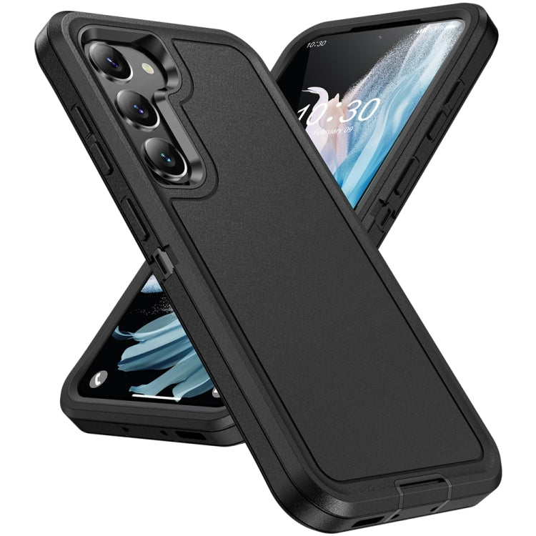 For Samsung Galaxy S24+ 5G / S25+ 5G Life Waterproof Rugged Phone Case(Black) - Galaxy S24+ 5G Cases by PMC Jewellery | Online Shopping South Africa | PMC Jewellery | Buy Now Pay Later Mobicred