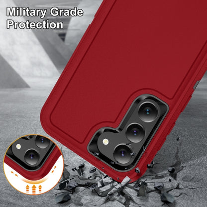 For Samsung Galaxy S24+ 5G / S25+ 5G Life Waterproof Rugged Phone Case(Red + Black) - Galaxy S24+ 5G Cases by PMC Jewellery | Online Shopping South Africa | PMC Jewellery | Buy Now Pay Later Mobicred