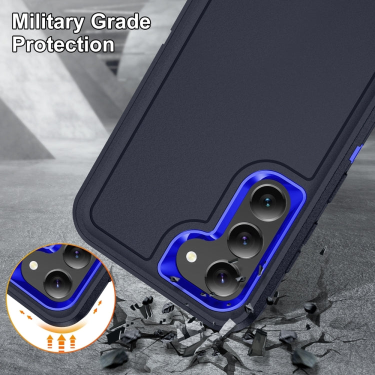 For Samsung Galaxy S24+ 5G / S25+ 5G Life Waterproof Rugged Phone Case(Dark Blue + Royal Blue) - Galaxy S24+ 5G Cases by PMC Jewellery | Online Shopping South Africa | PMC Jewellery | Buy Now Pay Later Mobicred