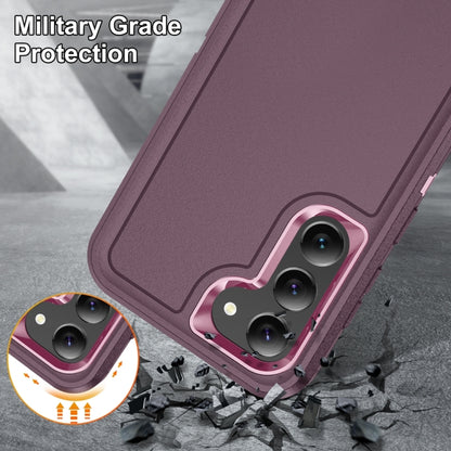 For Samsung Galaxy S24+ 5G / S25+ 5G Life Waterproof Rugged Phone Case(Purple + Pink) - Galaxy S24+ 5G Cases by PMC Jewellery | Online Shopping South Africa | PMC Jewellery | Buy Now Pay Later Mobicred