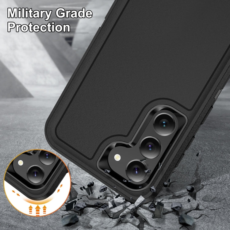 For Samsung Galaxy S24 5G / S25 5G Life Waterproof Rugged Phone Case(Black) - Galaxy S24 5G Cases by PMC Jewellery | Online Shopping South Africa | PMC Jewellery | Buy Now Pay Later Mobicred