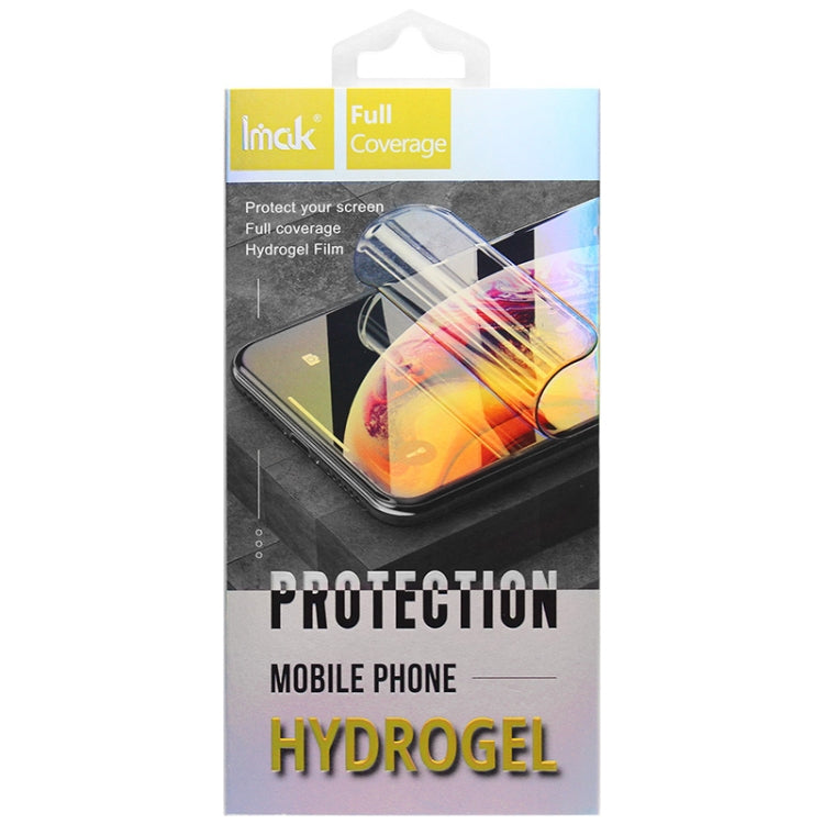 For vivo X100 5G / X100 Pro 5G 2pcs imak Curved Full Screen Hydrogel Film Protector - X100 Tempered Glass by imak | Online Shopping South Africa | PMC Jewellery | Buy Now Pay Later Mobicred