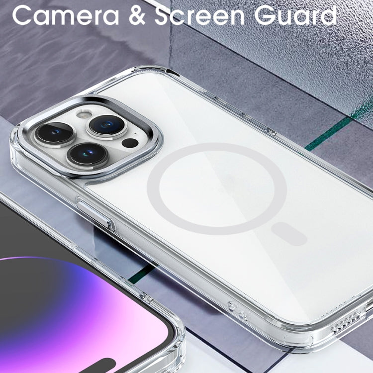 For iPhone 14 Pro Max MagSafe Magnetic Clear Phone Case(Transparent) - iPhone 14 Pro Max Cases by PMC Jewellery | Online Shopping South Africa | PMC Jewellery