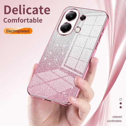 For Xiaomi Redmi K30 Pro / K30 Ultra Gradient Glitter Powder Electroplated Phone Case(Pink) - Xiaomi Cases by PMC Jewellery | Online Shopping South Africa | PMC Jewellery | Buy Now Pay Later Mobicred