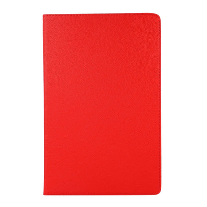 For Lenovo Tab M11 / Xiaoxin Pad 11 2024 360 Degree Rotation Litchi Texture Leather Tablet Case(Red) - Lenovo by PMC Jewellery | Online Shopping South Africa | PMC Jewellery | Buy Now Pay Later Mobicred