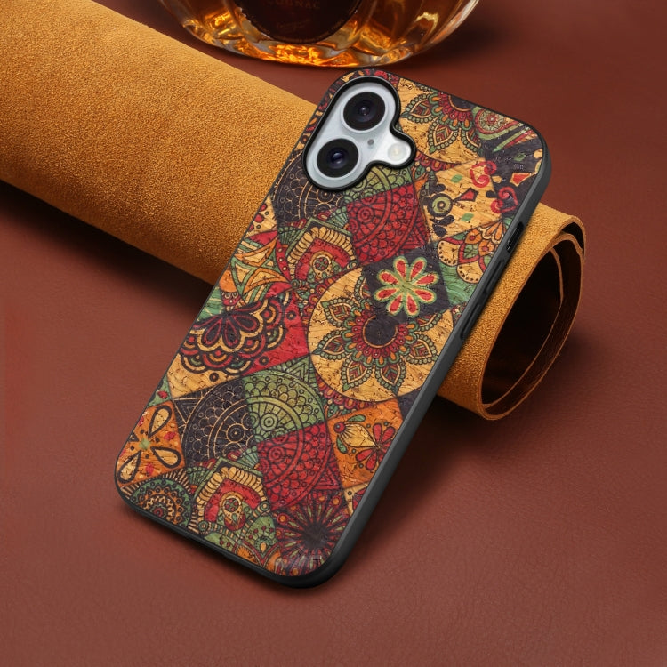 For iPhone 16 Four Seasons Flower Language Series TPU Phone Case(Autumn Yellow) - iPhone 16 Cases by PMC Jewellery | Online Shopping South Africa | PMC Jewellery | Buy Now Pay Later Mobicred