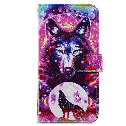 For Blackview A55 Pro Painted Pattern Horizontal Flip Leather Phone Case(Wolf Totem) - More Brand by PMC Jewellery | Online Shopping South Africa | PMC Jewellery | Buy Now Pay Later Mobicred