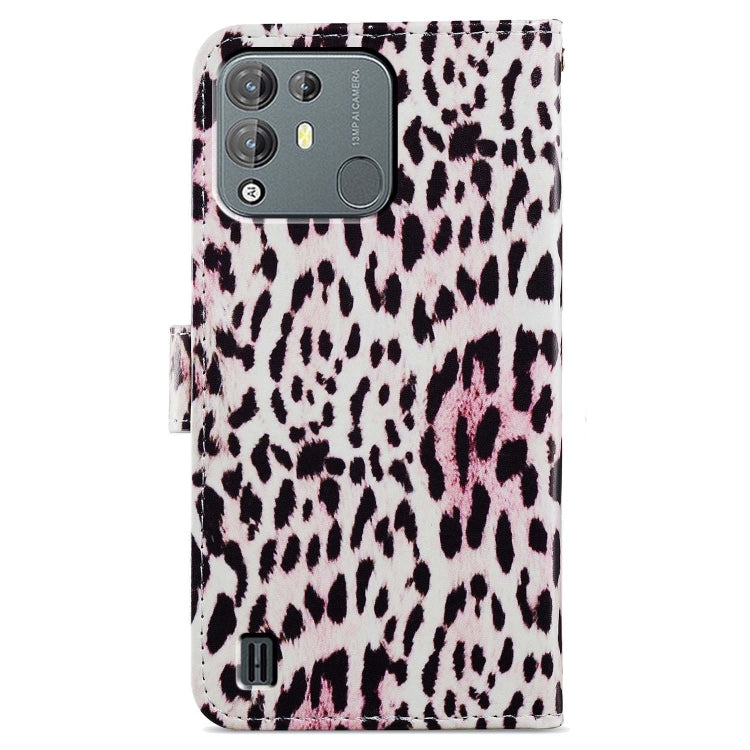 For Blackview A55 Pro Painted Pattern Horizontal Flip Leather Phone Case(Leopard) - More Brand by PMC Jewellery | Online Shopping South Africa | PMC Jewellery | Buy Now Pay Later Mobicred