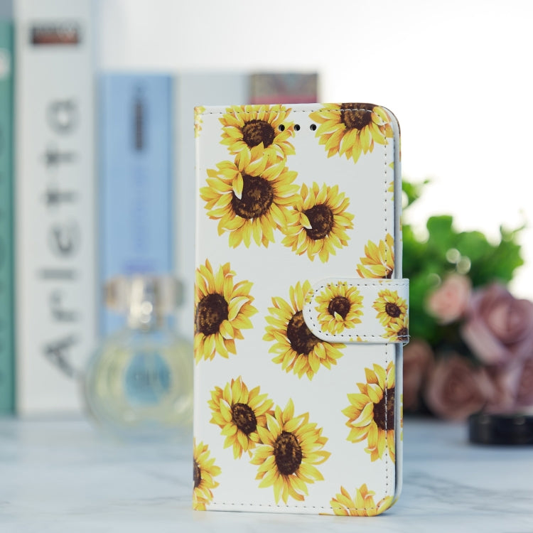 For Ulefone Note 14 Painted Pattern Horizontal Flip Leather Phone Case(Sunflower) - Ulefone Cases by PMC Jewellery | Online Shopping South Africa | PMC Jewellery | Buy Now Pay Later Mobicred