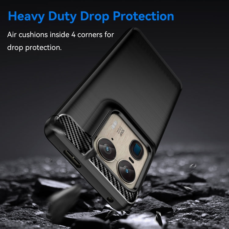 For Motorola Edge 50 Ultra Carbon Fiber Brushed Texture TPU Phone Case(Black) - free shipping - PMC TechLife - Order now!