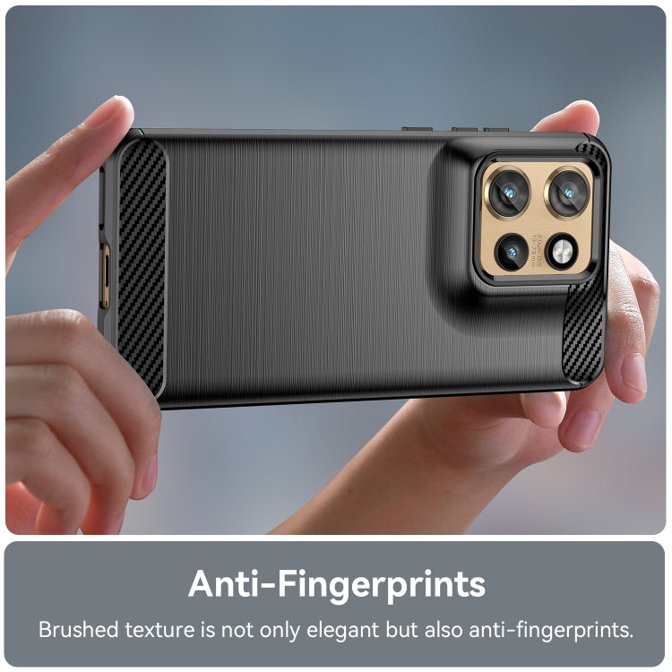 For Motorola Moto S50 Carbon Fiber Brushed Texture TPU Phone Case(Black) - free shipping - PMC TechLife - Order now!