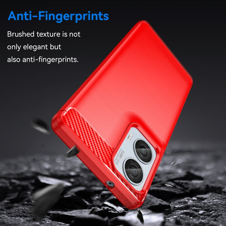 For Motorola S50 Neo Carbon Fiber Brushed Texture TPU Phone Case(Red) - free shipping - PMC TechLife - Order now!