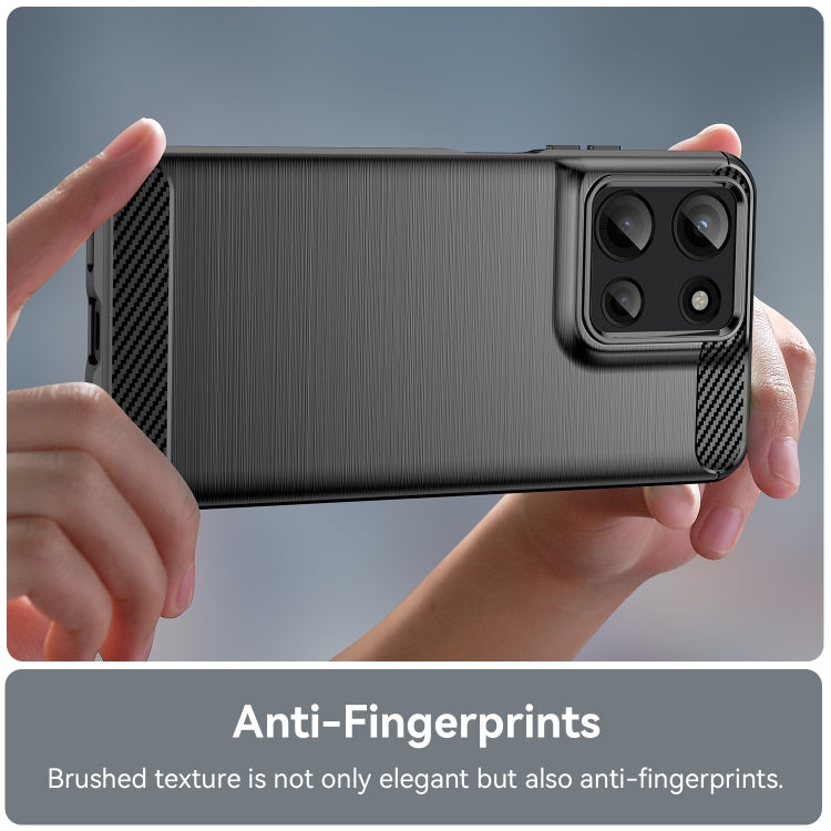 For Motorola Moto G Play 2025 Carbon Fiber Brushed Texture TPU Phone Case(Black) - free shipping - PMC TechLife - Order now!