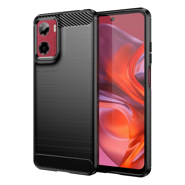 For Motorola Moto G05 Carbon Fiber Brushed Texture TPU Phone Case(Black) - free shipping - PMC TechLife - Order now!