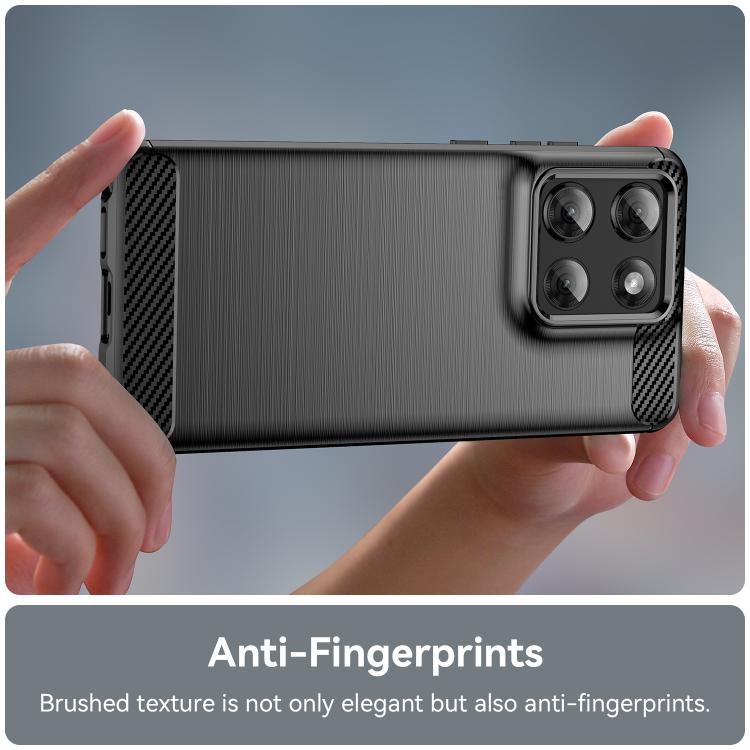 For Motorola Moto G Stylus 5G 2025 Carbon Fiber Brushed Texture TPU Phone Case(Black) - free shipping - PMC TechLife - Order now!