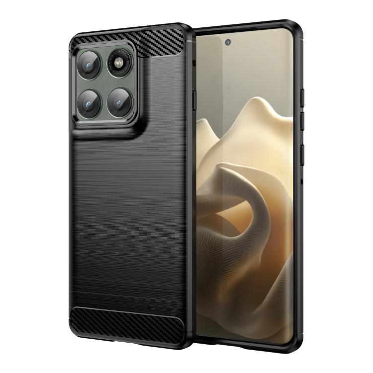 For Motorola Edge 60 Pro Carbon Fiber Brushed Texture TPU Phone Case(Black) - free shipping - PMC TechLife - Order now!