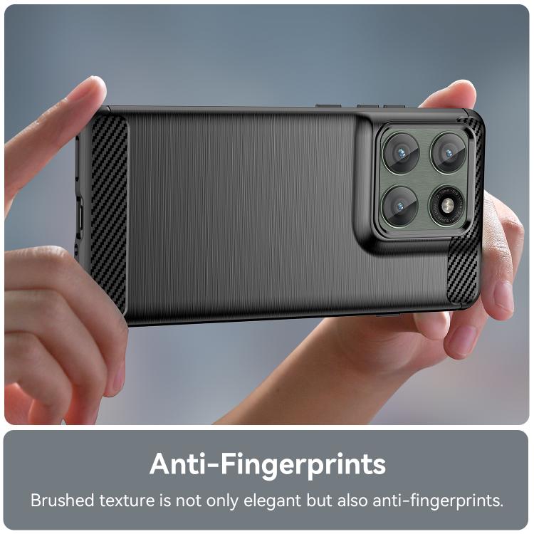 For Motorola Edge 60 Pro Carbon Fiber Brushed Texture TPU Phone Case(Black) - free shipping - PMC TechLife - Order now!