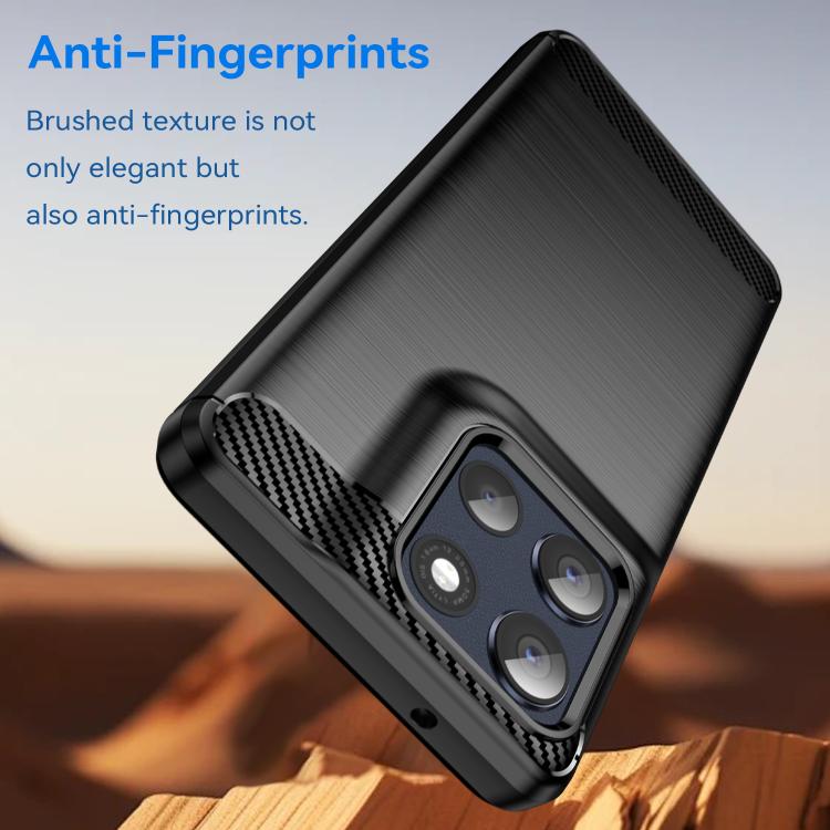 For Motorola Moto G100 Pro 5G Carbon Fiber Brushed Texture TPU Phone Case(Black) - free shipping - PMC TechLife - Order now!