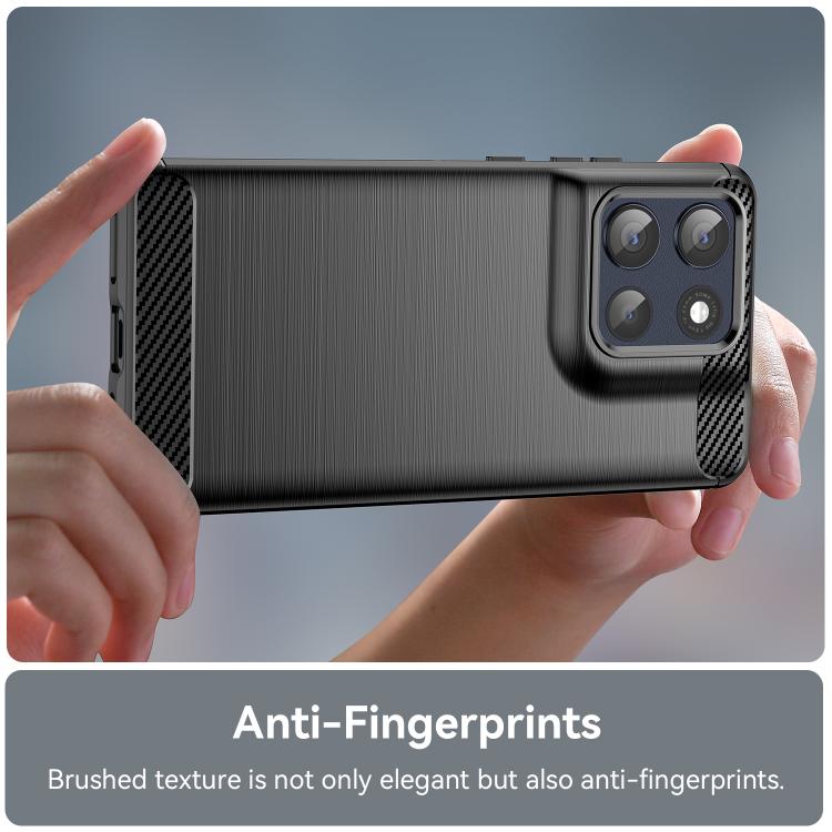 For Motorola Moto G100 Pro 5G Carbon Fiber Brushed Texture TPU Phone Case(Black) - free shipping - PMC TechLife - Order now!