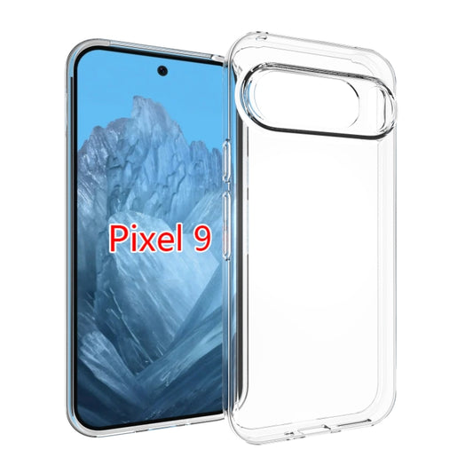 For Google Pixel 9 Waterproof Texture TPU Phone Case(Transparent) - Google Cases by PMC Jewellery | Online Shopping South Africa | PMC Jewellery | Buy Now Pay Later Mobicred