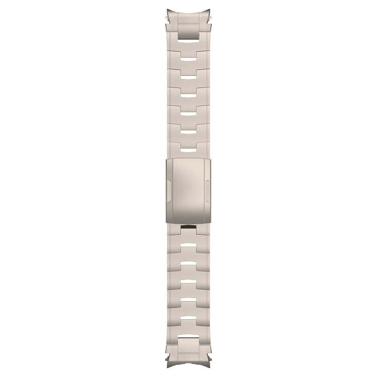 For Samsung Galaxy Watch6/6 Classic/5/5 Pro Button Style Titanium Steel Metal Watch Band(Silver) - Watch Bands by PMC TechLife | Online Shopping South Africa | PMC TechLife