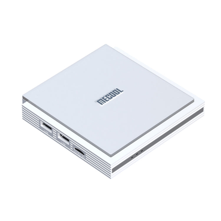 MECOOL KM2 Plus Android 11 Dual-band WiFi Smart Voice TV Box 4GB+32GB, US Plug(White) - free shipping - PMC TechLife - Order now!