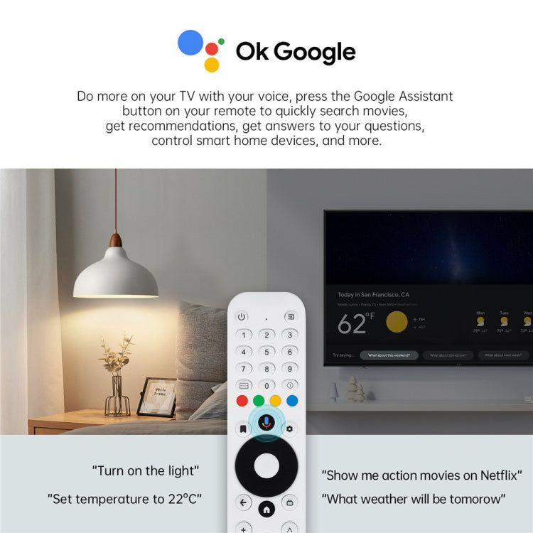 MECOOL KM2 Plus Android 11 Dual-band WiFi Smart Voice TV Box 4GB+32GB, US Plug(White) - free shipping - PMC TechLife - Order now!