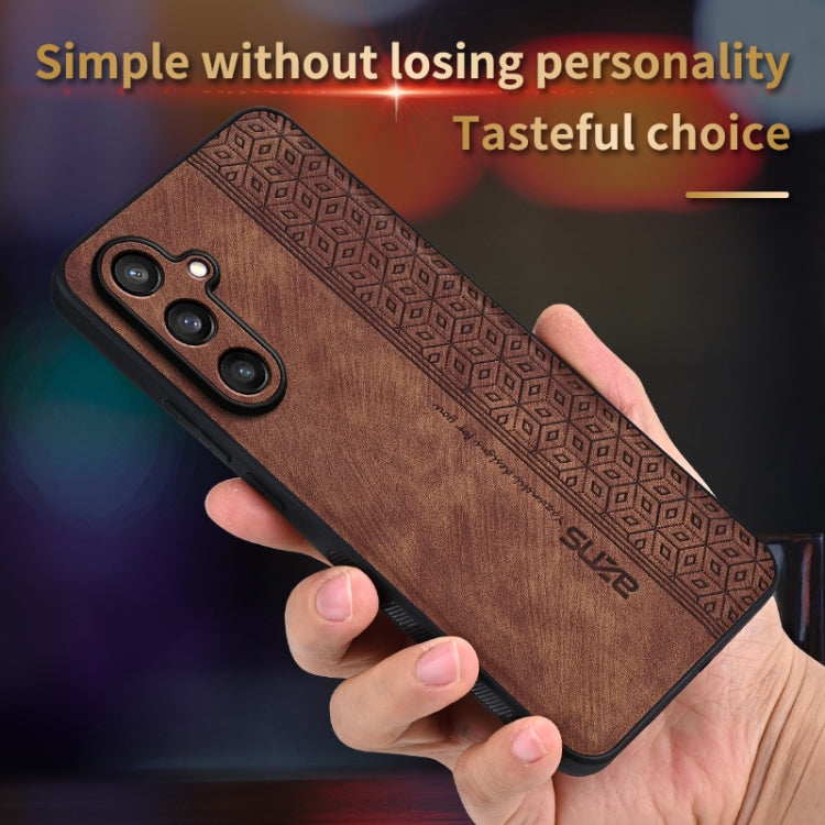 For Samsung Galaxy S24+ 5G AZNS 3D Embossed Skin Feel Phone Case(Dark Green) - free shipping - PMC Jewellery - Order now!
