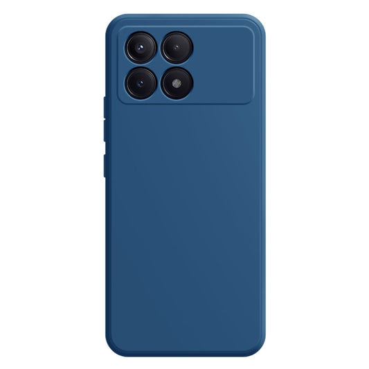 For Xiaomi Redmi K70 Pro Imitation Liquid Silicone Phone Case(Blue) - K70 Pro Cases by PMC Jewellery | Online Shopping South Africa | PMC Jewellery | Buy Now Pay Later Mobicred