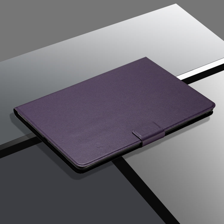For Lenovo Tab M11/ Xiaoxin Pad 11 2024 Pure Color Smart Leather Tablet Case(Purple) - Lenovo by PMC Jewellery | Online Shopping South Africa | PMC Jewellery | Buy Now Pay Later Mobicred