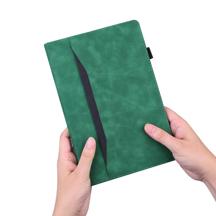 For Honor Pad V9 Splicing Shockproof Leather Tablet Case(Green) - Honor by PMC TechLife | Online Shopping South Africa | PMC TechLife | Buy Now Pay Later Mobicred