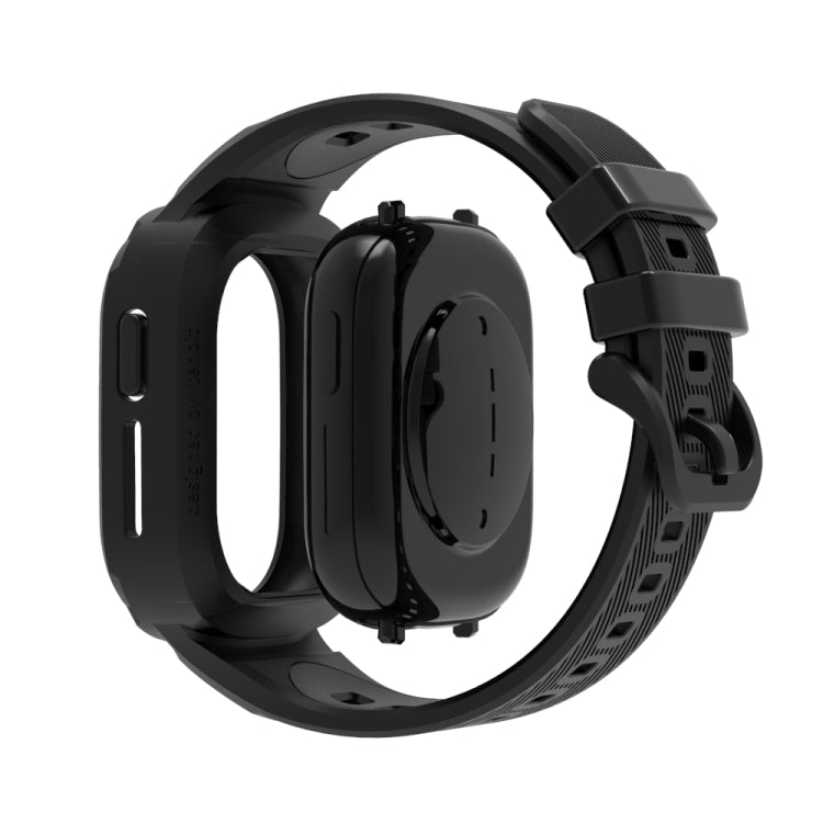 For Honor Watch 4 Solid Color Integrated TPU Watch Band(Orange) - Watch Bands by PMC TechLife | Online Shopping South Africa | PMC TechLife | Buy Now Pay Later Mobicred