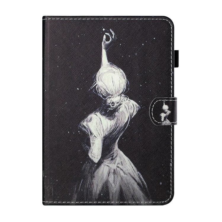 For Lenovo Tab M11/ Xiaoxin Pad 11 2024 Coloured Drawing Stitching Smart Leather Tablet Case(Star Girl) - Lenovo by PMC Jewellery | Online Shopping South Africa | PMC Jewellery | Buy Now Pay Later Mobicred