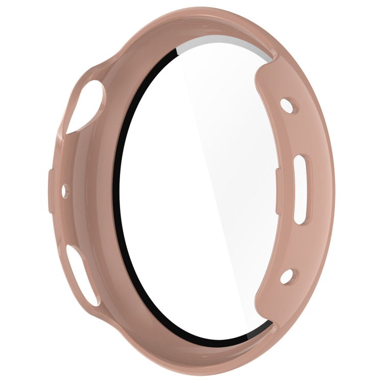 For vivo Watch 3 PC + Tempered Glass Film Integrated Watch Case(Pink) - Watch Case by PMC TechLife | Online Shopping South Africa | PMC TechLife | Buy Now Pay Later Mobicred