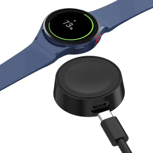 For Samsung Galaxy Watch Series Portable Smart Watch Magnetic Wireless Charger(Black) - Charger by PMC Jewellery | Online Shopping South Africa | PMC Jewellery | Buy Now Pay Later Mobicred