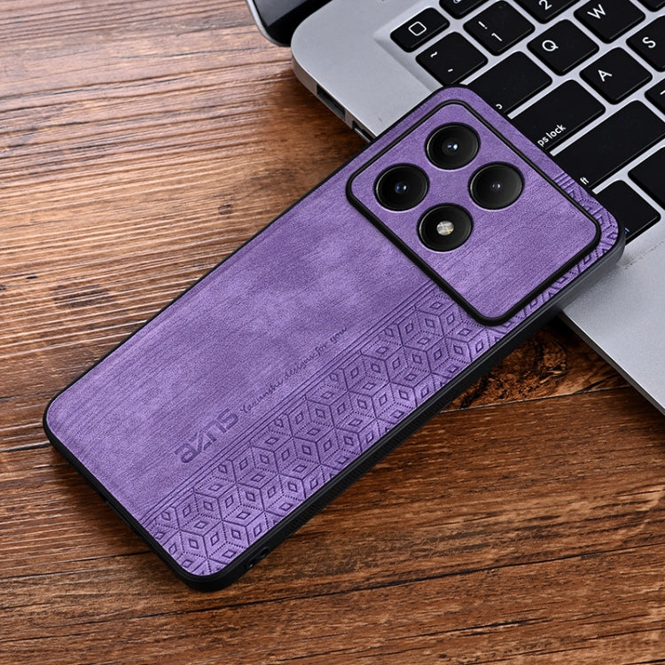 For Xiaomi Redmi K70 AZNS 3D Embossed Skin Feel Phone Case(Purple) - Xiaomi Cases by AZNS | Online Shopping South Africa | PMC Jewellery | Buy Now Pay Later Mobicred
