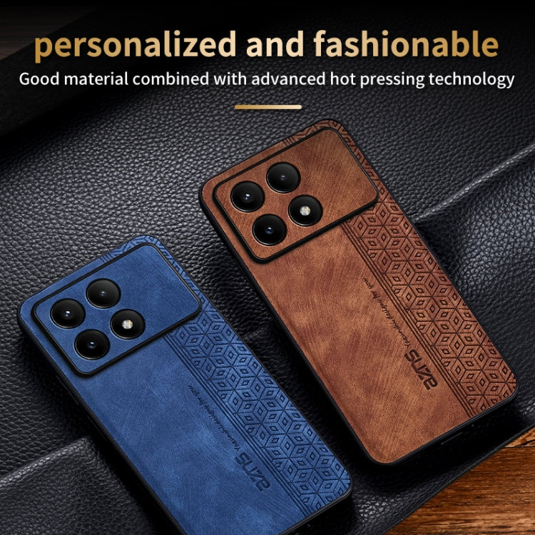 For Xiaomi Redmi K70 AZNS 3D Embossed Skin Feel Phone Case(Purple) - Xiaomi Cases by AZNS | Online Shopping South Africa | PMC Jewellery | Buy Now Pay Later Mobicred